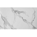 Стол обеденный SIGNAL PRINCE Ceramic Calacatta белый/хром 180/90